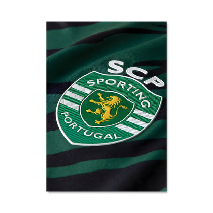 Poster Évasion Vert et Noir