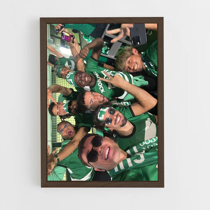 ap-sporting cp-9 cadre Bois foncé