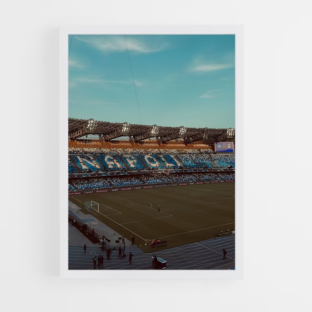 ap-ssc napoli-8 cadre Blanc