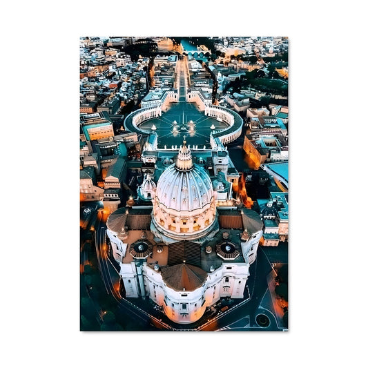 Poster Une Vue de la Cité Vaticane