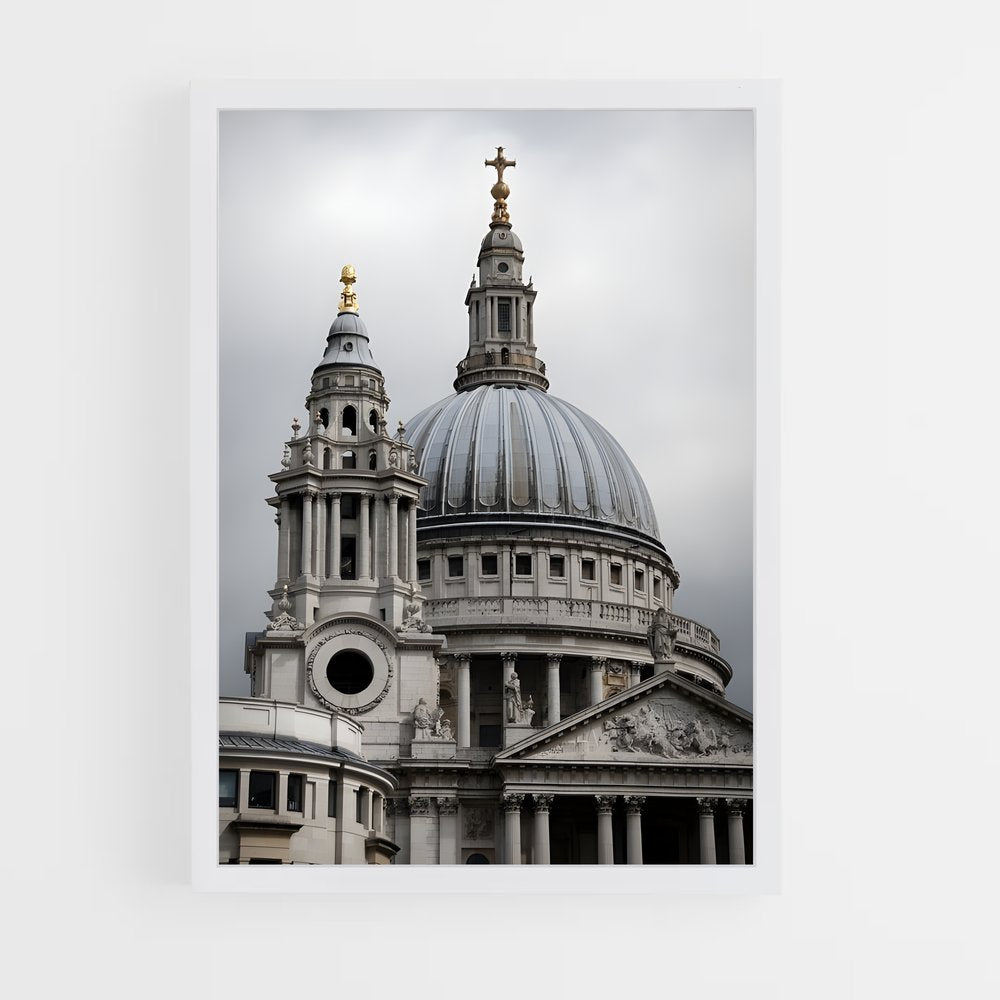ap-st pauls cathedral-1 cadre Blanc
