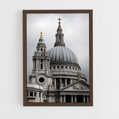 ap-st pauls cathedral-1 cadre Bois foncé