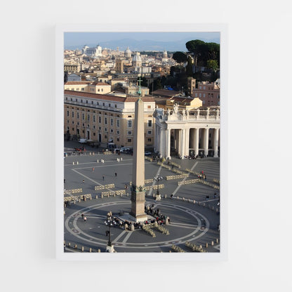 ap-st peters square-4 cadre Blanc
