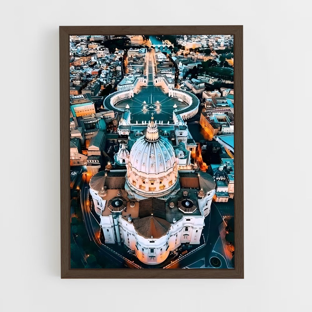 ap-st peters square-7 cadre Bois foncé