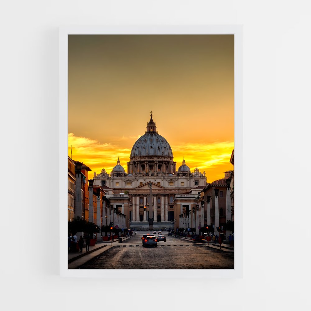 ap-st peters square-9 cadre Blanc