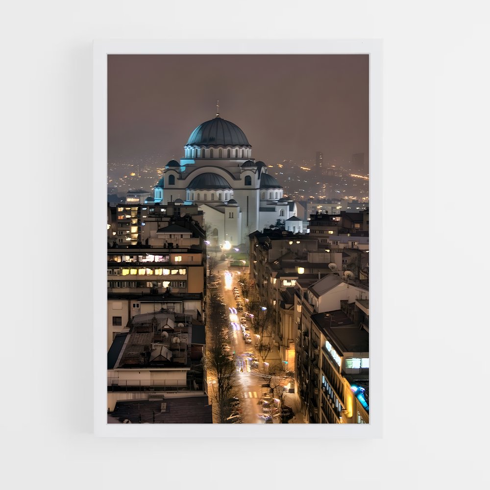 ap-st sava temple belgrade-1 cadre Blanc