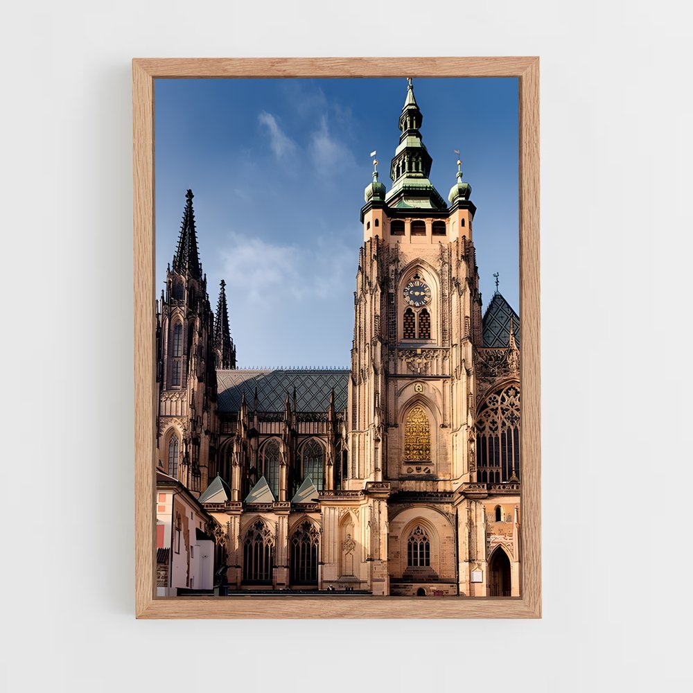 ap-st vitus cathedral-2 cadre Bois clair