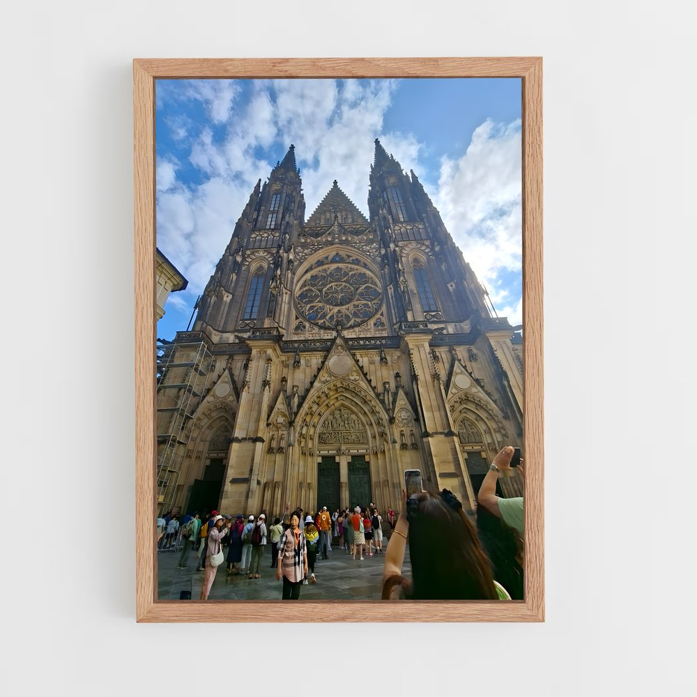 ap-st vitus cathedral-8 cadre Bois clair