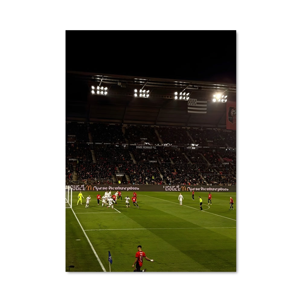 Poster Stade Électrisant