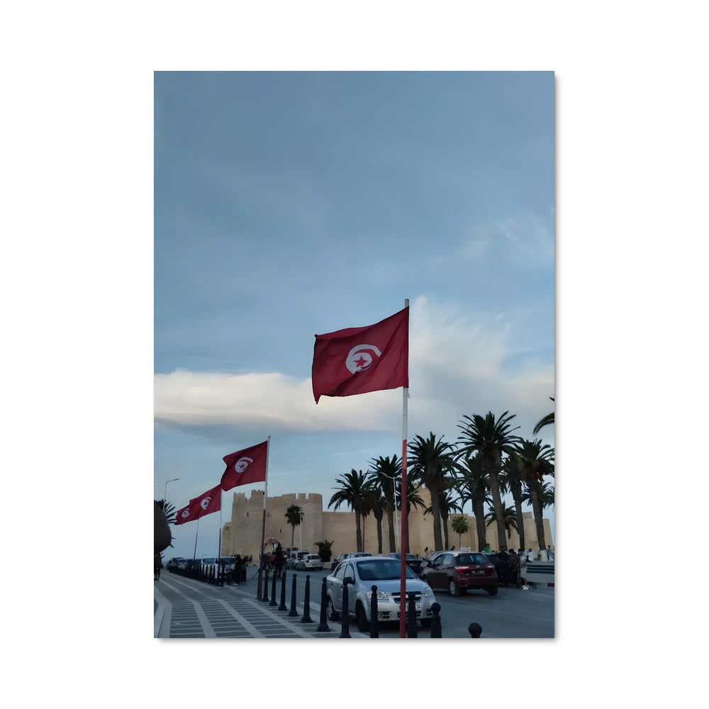 Poster Drapeau de Damas