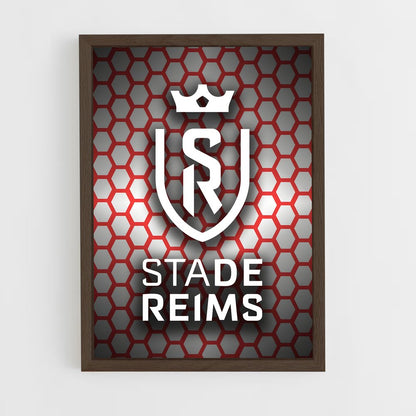 ap-stade de reims-4 cadre Bois foncé
