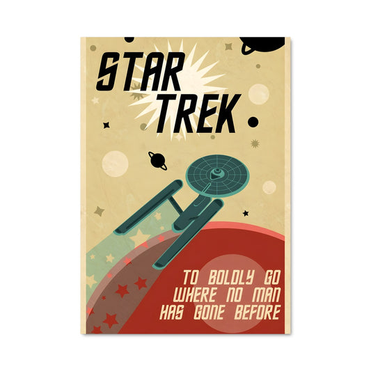 Poster Voyage à Travers les Étoiles