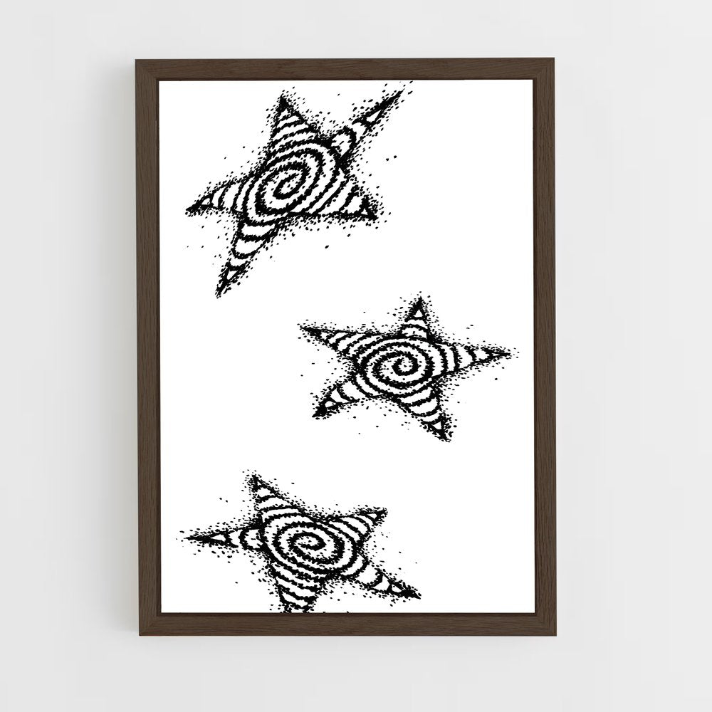 ap-star patterns-3 cadre Bois foncé