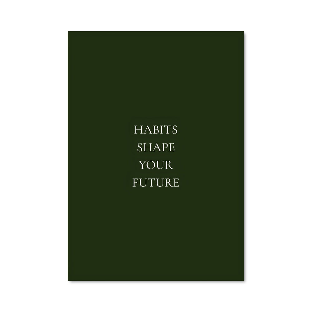 Poster Future en Vert
