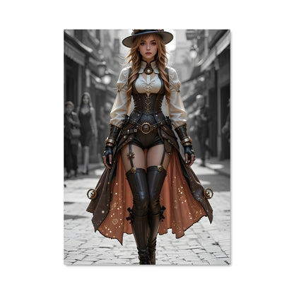 Poster Dandy Victorien