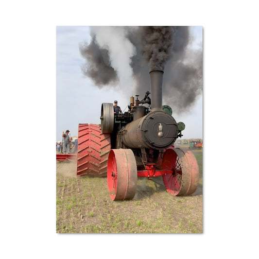 Poster Traction à Vapeur