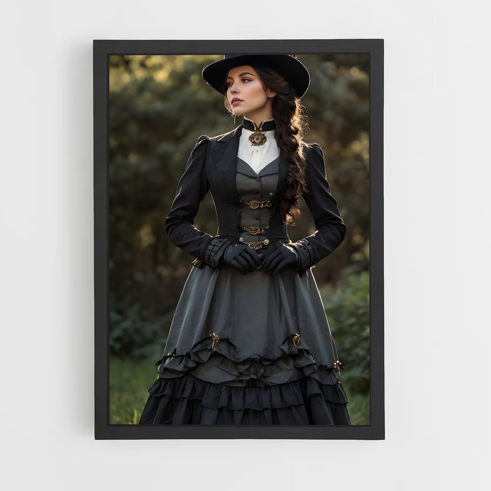 ap-steam punk-7 cadre Noir