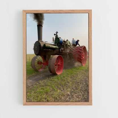 ap-steam tractor-5 cadre Bois clair