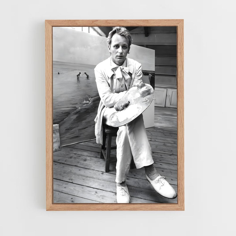 ap-stellan skarsgård-2 cadre Bois clair