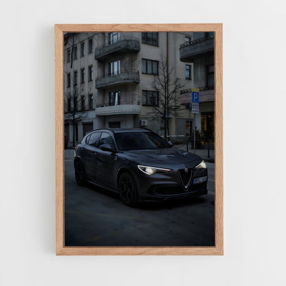 ap-stelvio quadrifoglio-2 cadre Bois clair