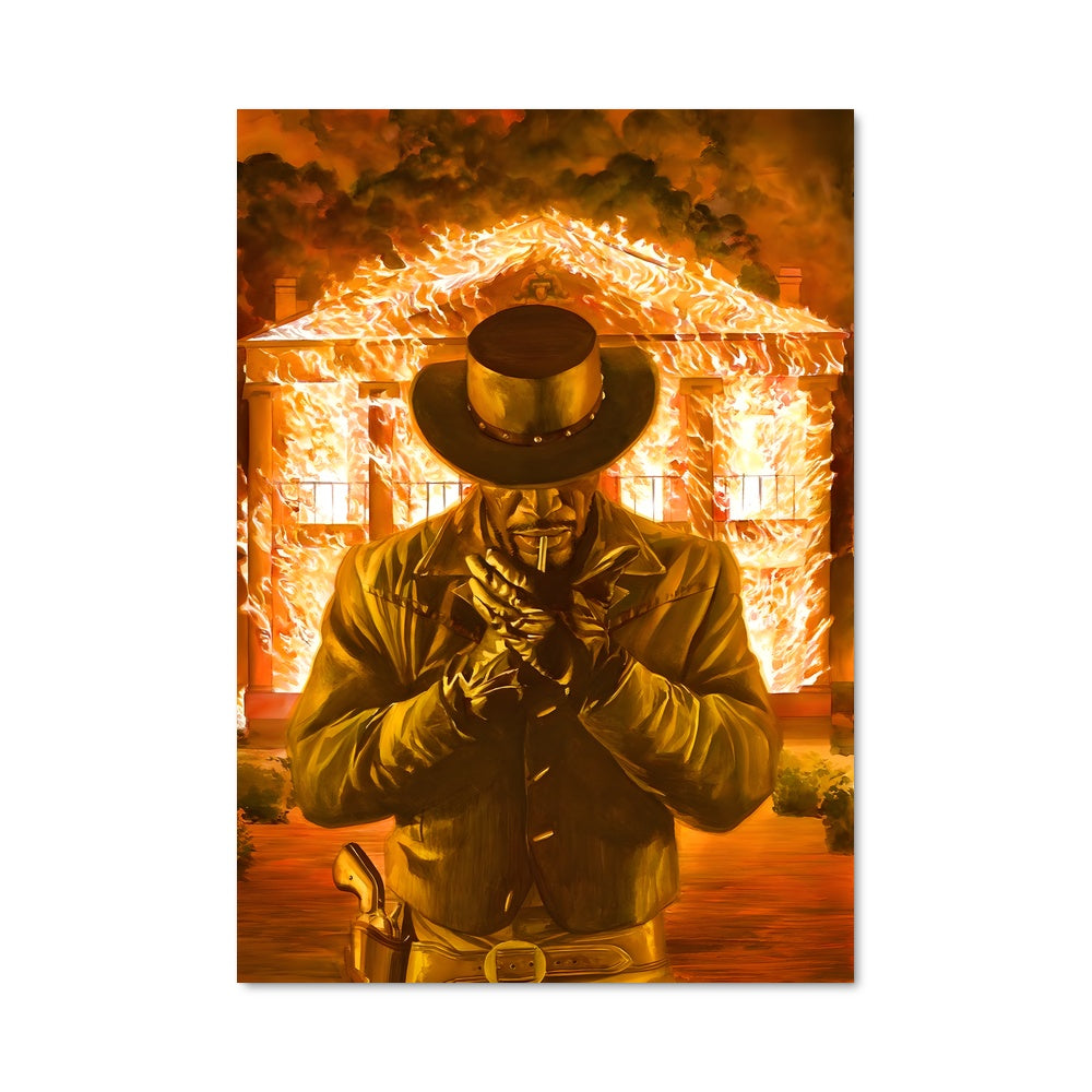 Poster Cow-boy des Grandes Plaines