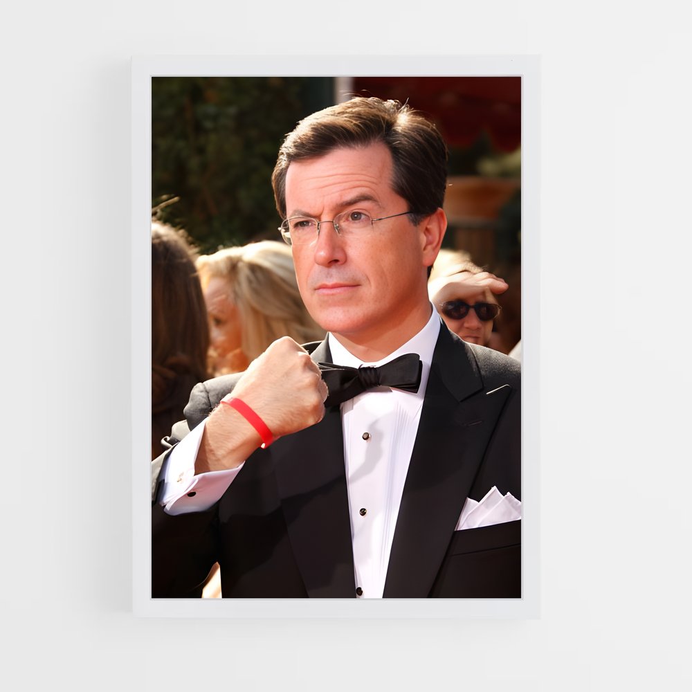 ap-stephen colbert-3 cadre Blanc