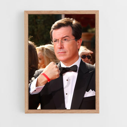 ap-stephen colbert-3 cadre Bois clair