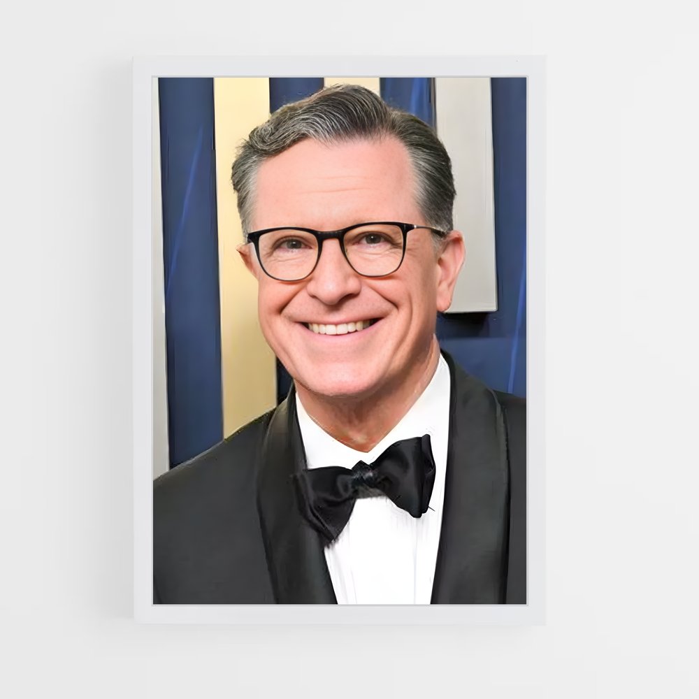 ap-stephen colbert-4 cadre Blanc