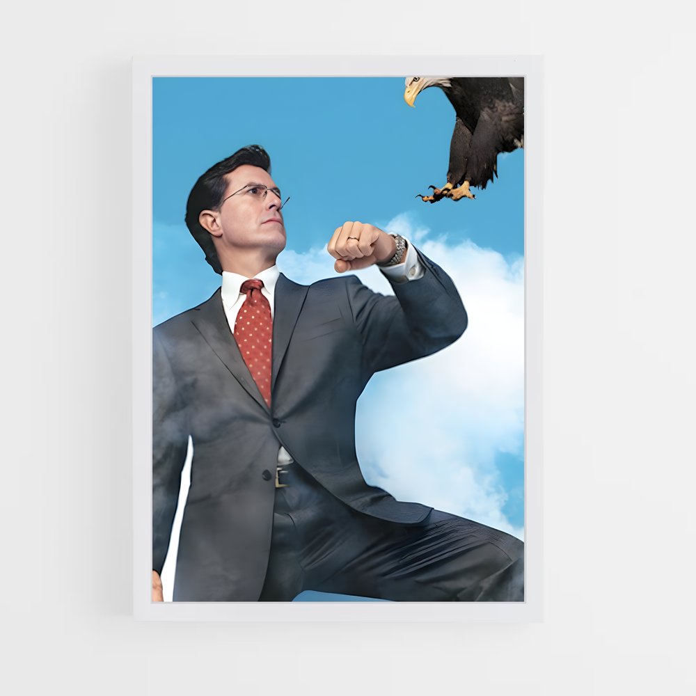 ap-stephen colbert-6 cadre Blanc