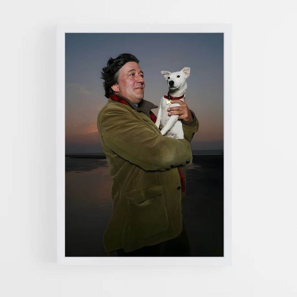 ap-stephen fry-4 cadre Blanc