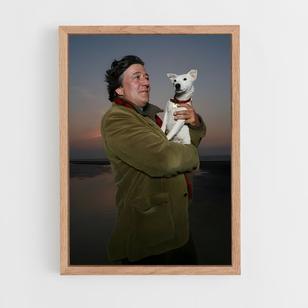 ap-stephen fry-4 cadre Bois clair