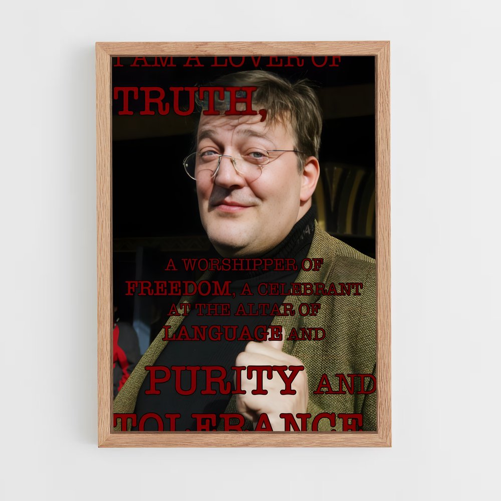 ap-stephen fry-5 cadre Bois clair