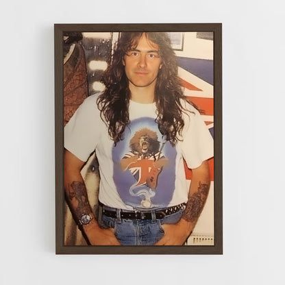 ap-steve harris-3 cadre Bois foncé
