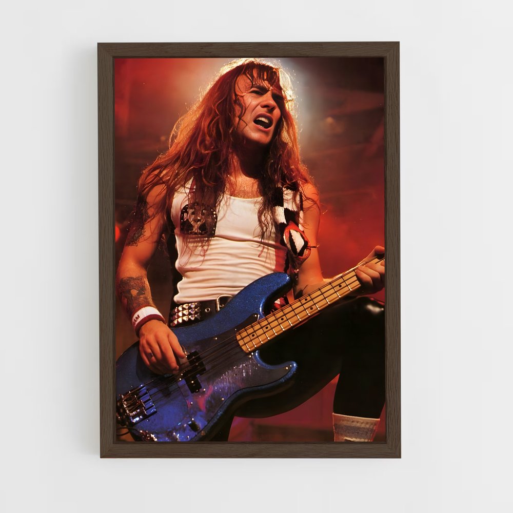 ap-steve harris-5 cadre Bois foncé