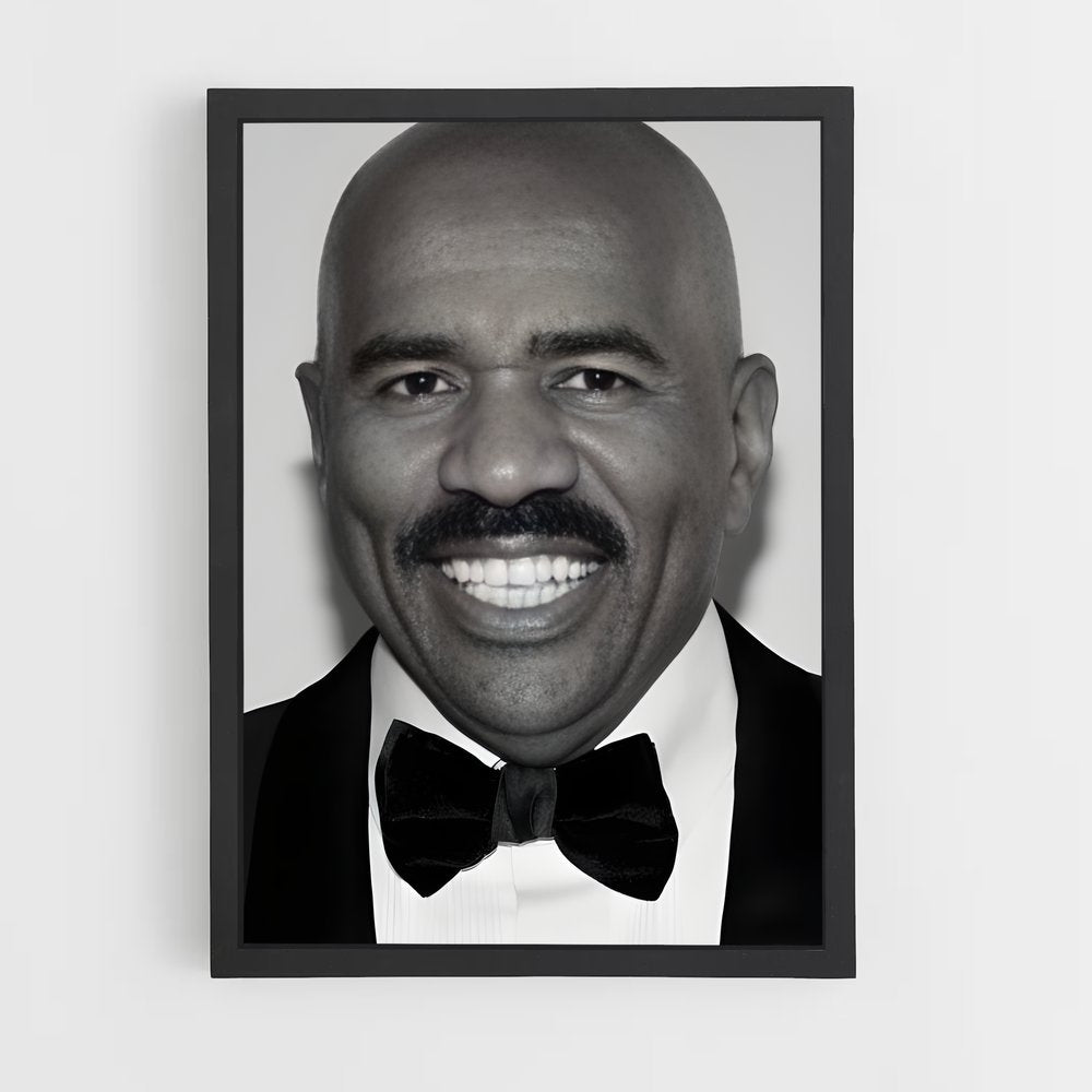 ap-steve harvey-4 cadre Noir