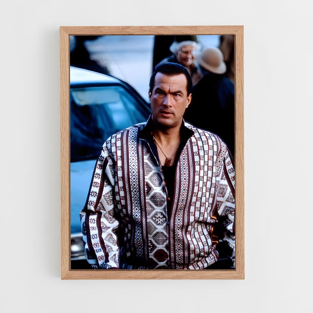 ap-steven seagal-5 cadre Bois clair