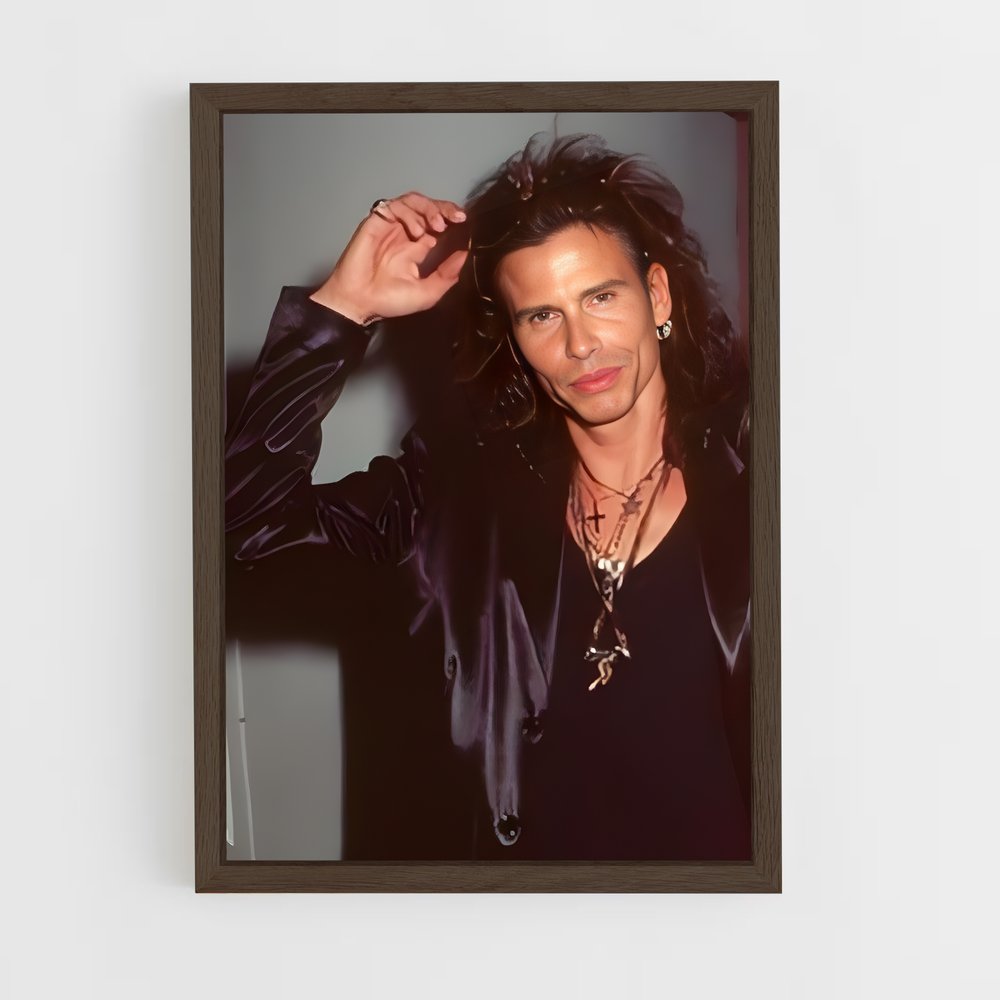 ap-steven tyler-5 cadre Bois foncé