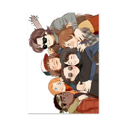 Poster Survivants d'Hawkins