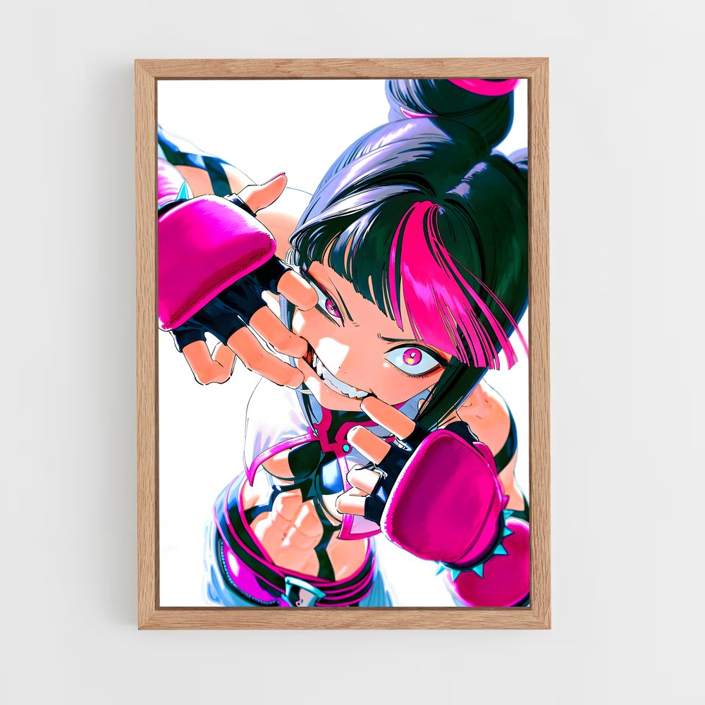 ap-street fighter-6 cadre Bois clair
