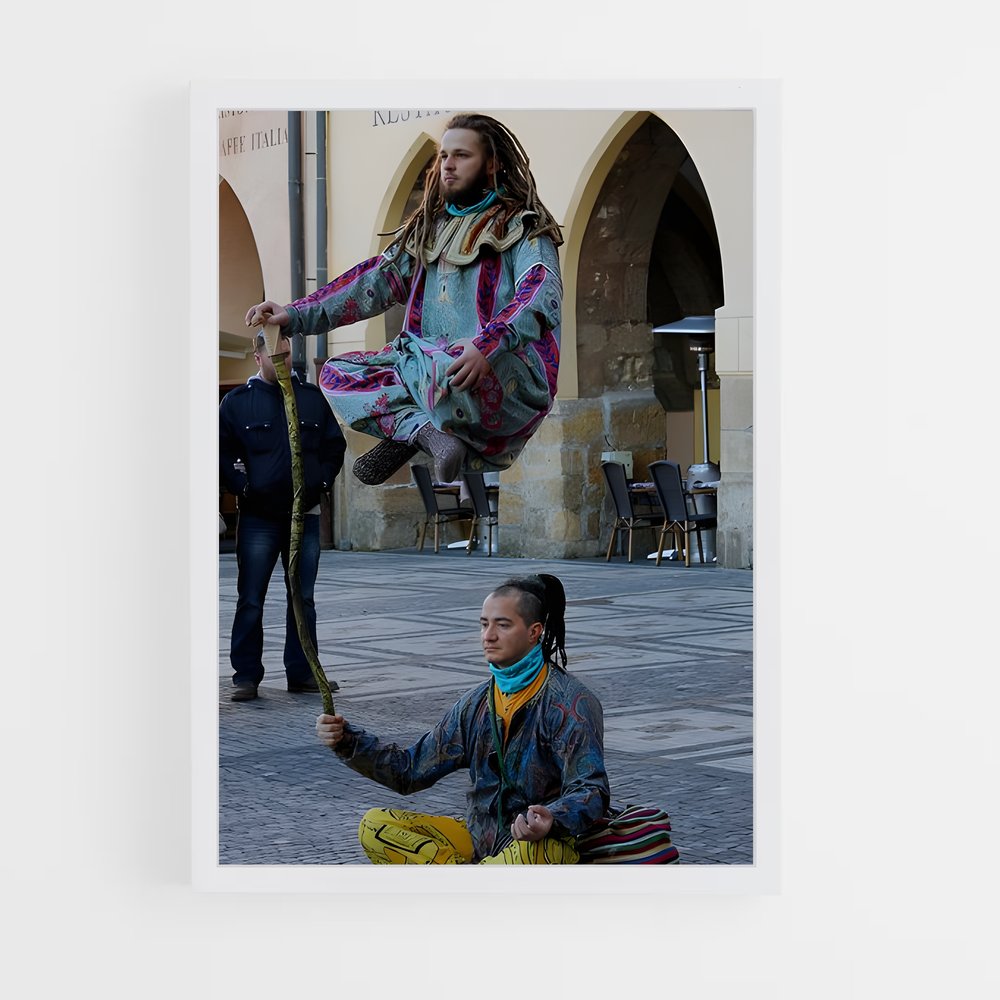 ap-street performer-1 cadre Blanc