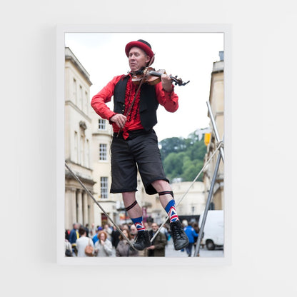 ap-street performer-4 cadre Blanc
