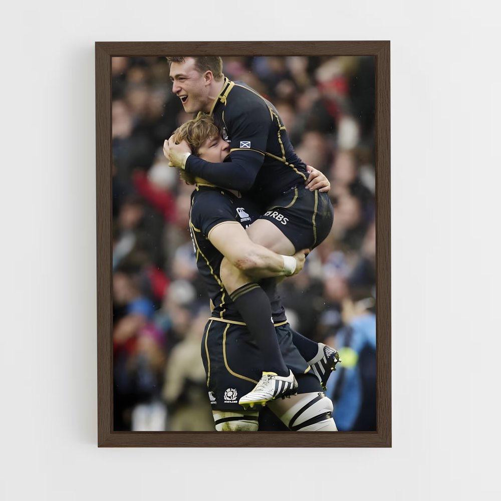 ap-stuart hogg-2 cadre Bois foncé