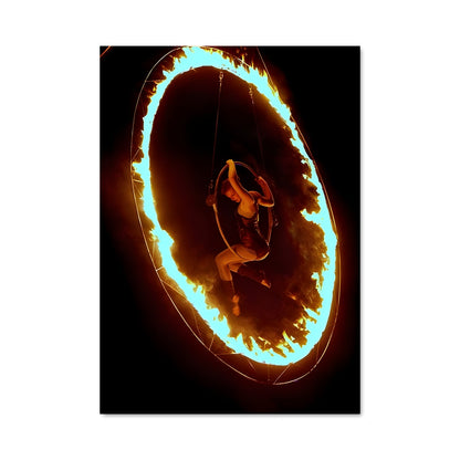Poster Danse de Flammes