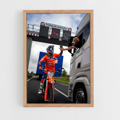 ap-stunt performer-1 cadre Bois clair