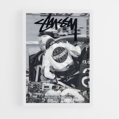 ap-stussy-10 cadre Blanc