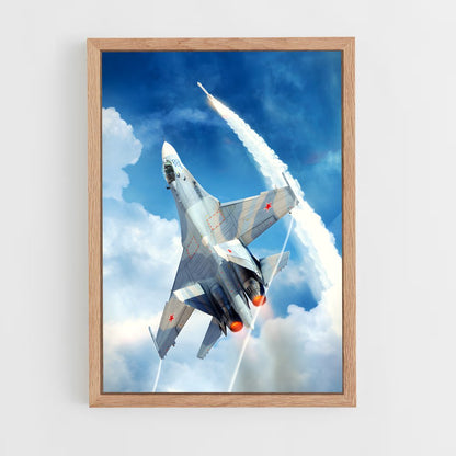 ap-su-27 flanker-2 cadre Bois clair