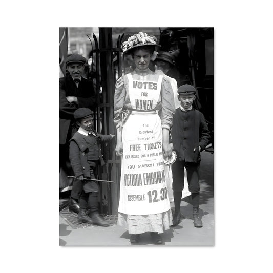 Poster Le Drapeau des Suffragettes