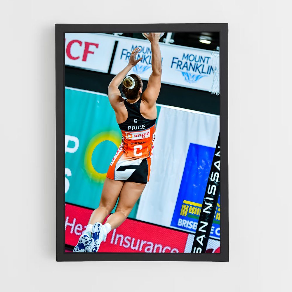 ap-suncorp super netball-1 cadre Noir