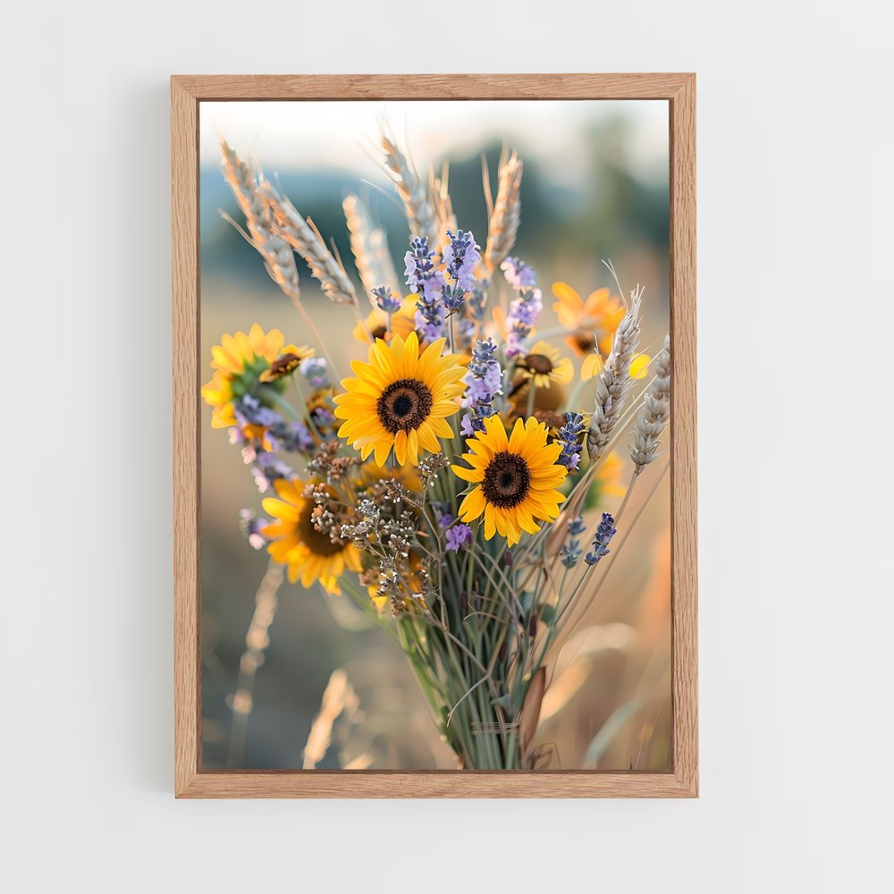 ap-sunflower-7 cadre Bois clair