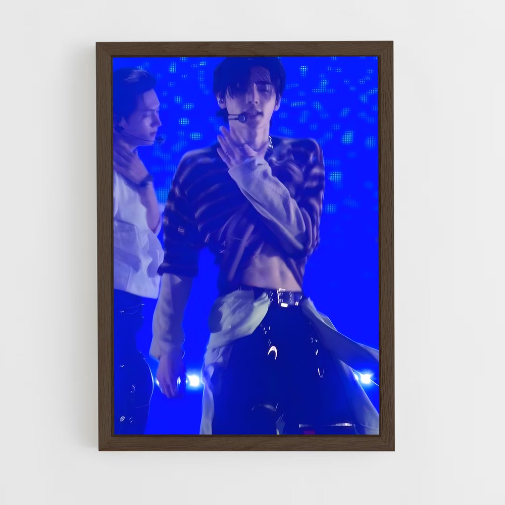 ap-sunghoon-2 cadre Bois foncé